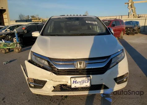2019 Honda Odyssey Elite из США, поврежденный, VIN 5FNRL6H96KB109541